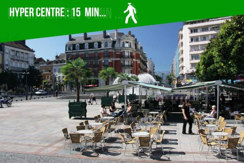 Le Zen -Studio Tout Equipe- Wifi Fibre- Centre Ville Avec Parking Тарб Экстерьер фото